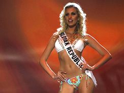 Slovensk miss Denisa Mendrejov