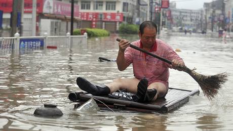 Mu z provincie e-iang po niivé boui Morakot