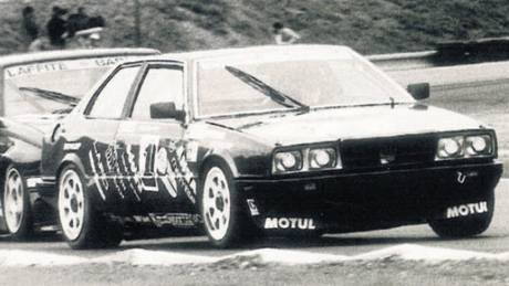 Italský souboj. Alfa Romeo a maserati na úpln novém okruhu v Brn na konci 80. let