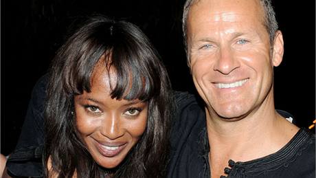 Modelka Naomi Campbell.