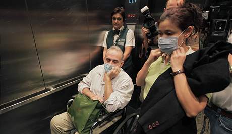 John Yettaw na letiti v Chicagu (20. srpna 2009)