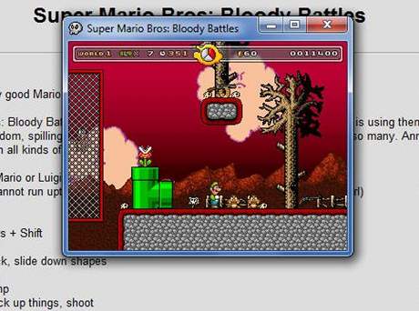 Super Mario Bros: Bloody Battles