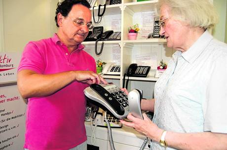 Speciální telefony pro seniory se staly v Nmecku obchodním hitem
