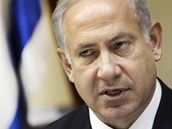 Izraelsk premir Benjamin Netanjahu. (23. srpna 2009)