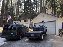 Dm v South Lake Tahoe, kde ila Jaycee Dugardov ped svm nosem. (27. srpna 2009) 