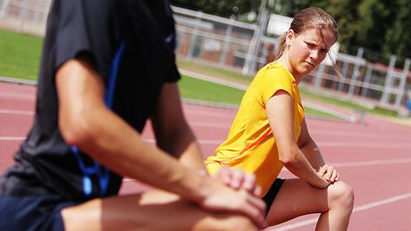 Monika Kluáková  - stretching