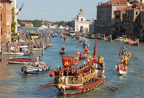 Tradiní historická regata v Benátkách (8.9.2009)