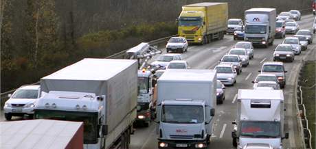 Liberecký kraj chce eit extrémní nárst kamionové dopravy na Frýdlantsku. (ilustraní snímek)