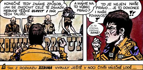 Z komiksu Muriel a andl