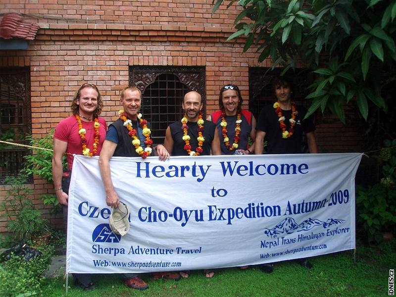 Expedice Sulovského míí na Cho Oyu. Nepál, Káthmándú
