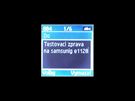 Recenze Samsung E1120 displej