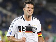 Německo: záložník Michael Ballack se raduje z gólu Německo: záložník Michael Ballack se raduje z gólu