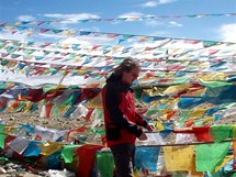 Expedice Sulovskho na Cho Oyu. Tibet, posvtn msto