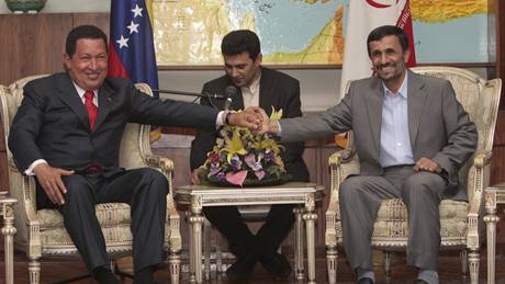 Venezuelský prezident jednal se svým íránským protjkem (6.9.2009)