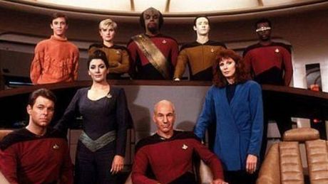 Zábr z první série kultovního seriálu Star Trek