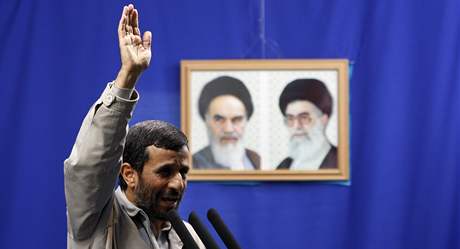 Íránský prezident Mahmúd Ahmadíneád je pro vymazání Izraele z mapy (ilustraní foto)