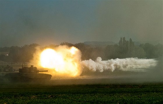 Modernizovaný tank T-72M4 CZ.