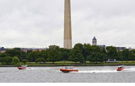 Americk poben hldka na ece Potomac (11.9.2009)