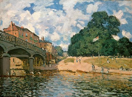 Z vstavy v Albertin: Alfred Sisley