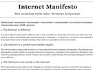 Internetov manifest - anglick verze