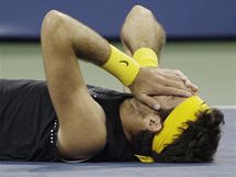 Juan Martin Del Potro prv promnil mebol ve finle US Open 2009