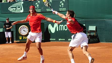 Davisv pohár, panlsko, Lopez a Robredo.