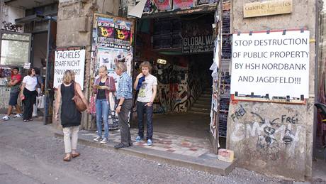 Berlínský squat Tacheles 