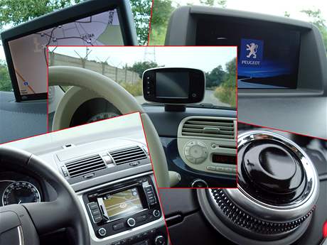 Podle analytik zlevní i vestavné navigace v automobilech (ilustraní foto)