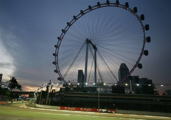 Závodní okruh v Singapuru
