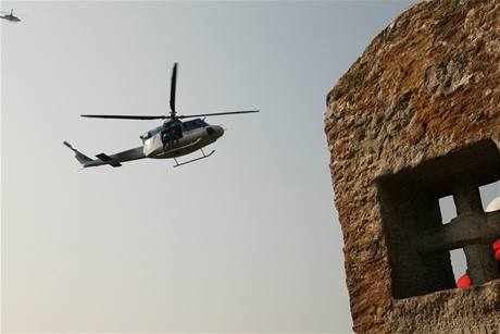 Cvien jihoesk policie a zchran na lomech Mexiko a Velk Amerika na Berounsku (22.9.2009)