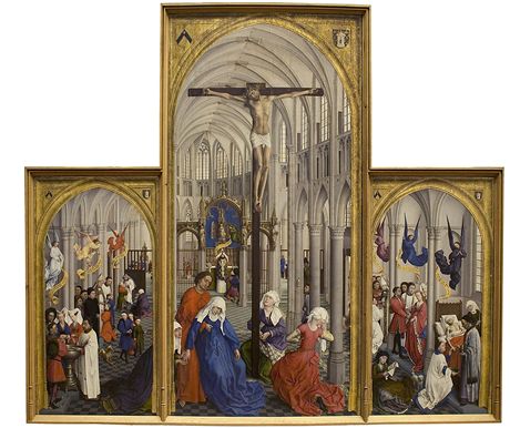 Z vstavy Rogier van der Weyden: Master of Passion