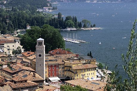 Itlie, Lago di Garda, lzesk msteko Riva del Garda