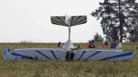 U Plané na eskobudjovicku se zítilo letadlo znaky Kolibík. Dvaasedmdesátiletý pilot zemel.