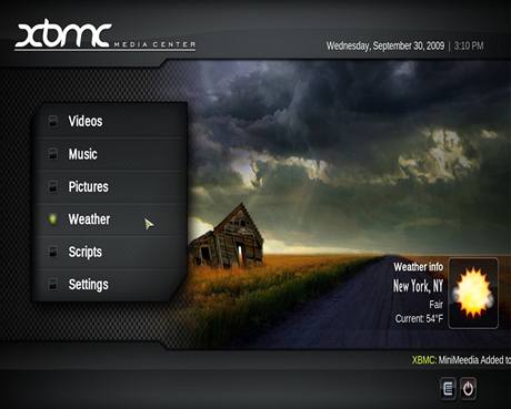 XBMC Media Center