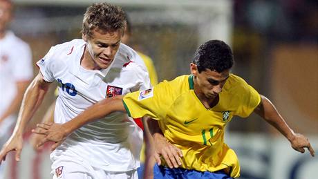 Brazílie - esko: Tomá Fabián (vlevo) a Paulo Henrique