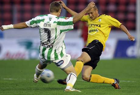 Bohemians/Stkov - Bohemians 1905: Ferenc Roth(vpravo) a Tom Fenyk