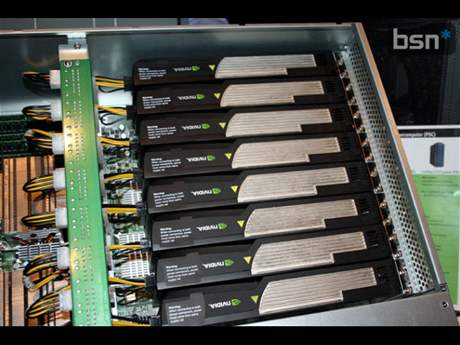 nVidia Tesla 8x v serveru