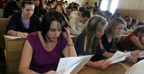 anci podat pihláku mají také zájemci o studium na Fakult pedagogické ZU. Ilustraní snímek