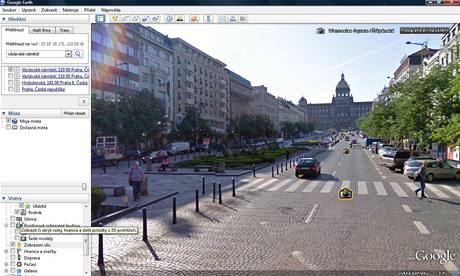 Google Street View Prahy