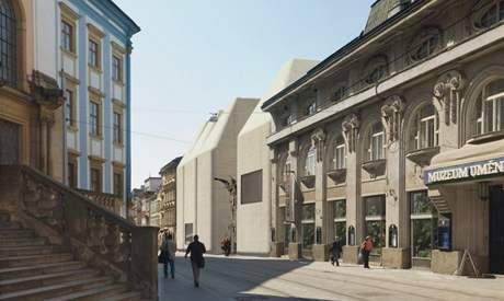 Stedoevropsk frum Olomouc (architektonick studie)