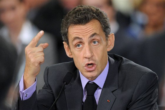 Francouzský prezident Nicolas Sarkozy (9.10.2009)