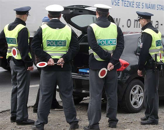 Prchající tveici, která ukradla auto, se snaily desítky policist zastavit hodinu a pl. Ilustraní foto.