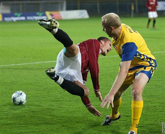 Fotbalisté Jihlavy v Sokolov propadli - ilustraní foto.