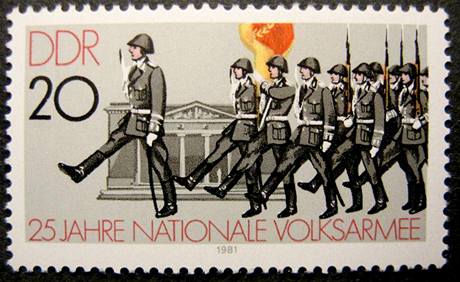 Nrodn lidov armda (NVA) vznikla v lednu 1956 v reakci na zaloen zpadonmeckho Bundeswehru.