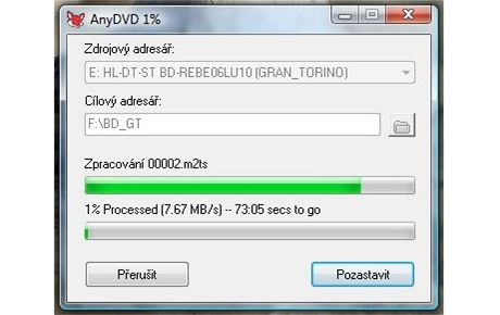 MKV - AnyDVD kopirovani