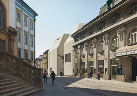 Stedoevropsk frum Olomouc (architektonick studie)