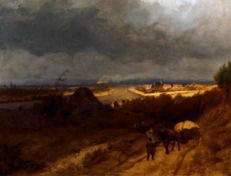 Barend Cornelis Koekkoek: Krajina u Kleve (1846)
