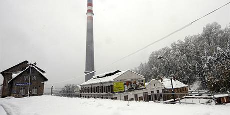 Snhov kalamita - jabloneck teplrna Brandl zastavila produkci kvli vpadkm elektiny (16. jna 2009)
