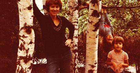 Zuzana Richterov s dtmi, rok 1982