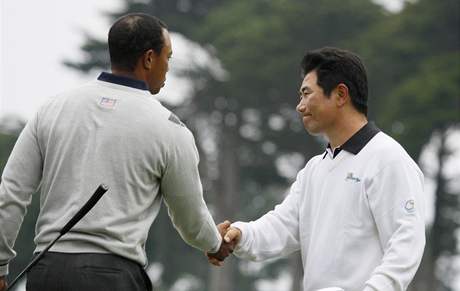 Tiger Woods, Y.E. Yang, Presidents Cup